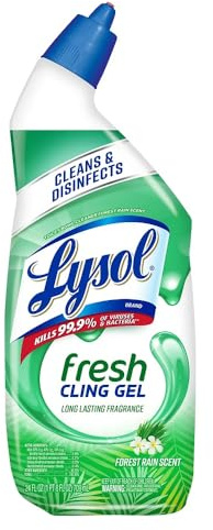 Lysol Cling Gel Toilet Bowl Cleaner, Country Scent, 24 Ounce
