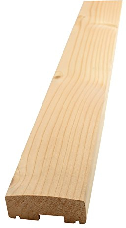 Handlauf für Holzbalkon (2 Stück) - Douglasie - 2090/4 (1980x90x40mm)