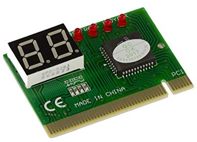 KALEA-INFORMATIQUE INTERNER Mini-Motherboard-Tester mit PCI-Anschluss.