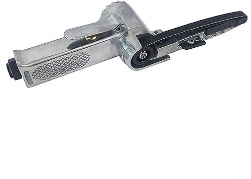 Ponceuse à bande pneumatique avec bandes abrasives, ponceuse à air pour compresseur d'air, ponceuse à bande à doigts, lime électrique, ponçage de peinture, élimination de la rouille