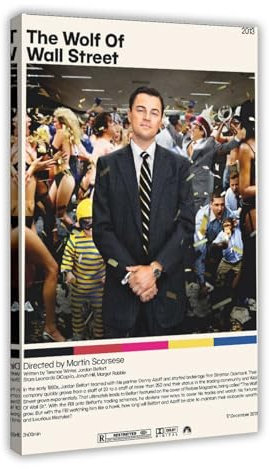 EMIGOS Filmposter The Wolf Of Wall Street, 60 x 90 cm