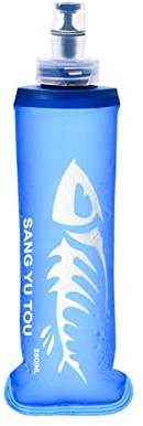 Huayeex Bouteille d'eau Pliable, Gourde Souple Bouteille Pliable, Poche A Eau, Gourde Sport Pliable, Flacon Souple Pliable Bouteilles d'eau de Course Flacon Pliable, Bouteille de Sport Souple