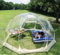 Outdoor Bubble Zelt, Transparentes Sofortzelt Unterschlupf, 2–5 Personen, Camping Pop Up Zelt, PVC Gartenkuppel für Wetterfest, Gewächshaus, Garten, Pavillons, Garten(300x300x220cm)