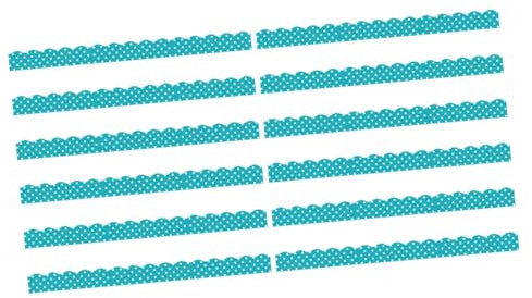 SECFOU 12stücke Magnetischer Pinnwand- Trim Für Whiteboard- Dekorativer Pinnwand- Austauschbarer Abnehmbarer Magnetischer Für Tafel Magnetisch Pinnwand-zubehör