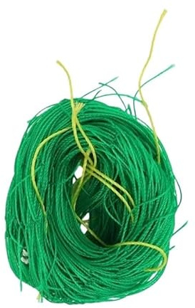 Red de protección antiaves, red for trepar plantas, red de nailon for enrejado de frutas, verduras y uvas, suministros for plantación de jardín, cercado for aves de corral para Jardín, Cultivos(Green