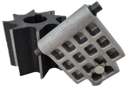 Gegenplatte & Walze passend für ATIKA Gartenhäcksler LHF2800 & ALF2800