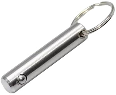 1pc Goupille à dégagement rapide à bille unique, goupille de haut-parleur, Diamètre 10mm, Longueur de serrage 55mm