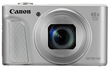 Canon PowerShot SX730 HS - Cámara Digital de 20.3 MP (Plantilla de 3, estabilizador dinámico, Video Full HD, Bluetooth, WiFi, NFC) Color Plata