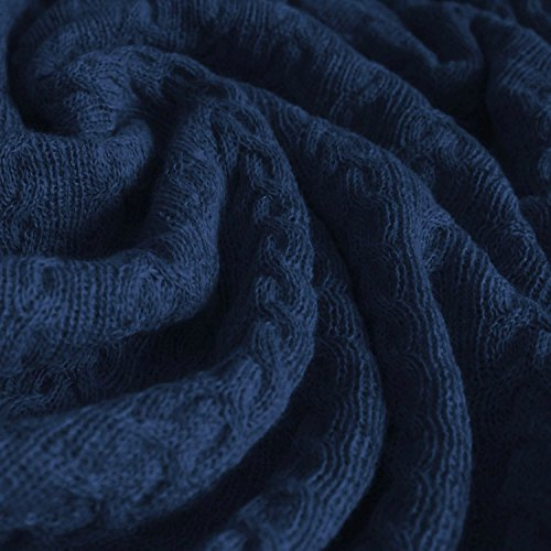 Lorenzo Cana voluminöse Luxus Alpakadecke aus 100% Alpaka - Wolle vom Baby - Alpaka Fair Trade Decke Wohndecke gestrickt Sofadecke Tagesdecke Kuscheldecke 9624577