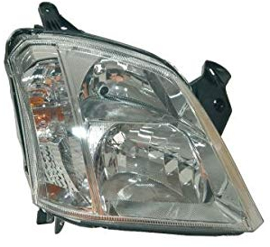 DM Autoteile 273428 Hauptscheinwerfer rechts H1 H7 mit Blinklicht kompatibel für Opel Meriva 03-06