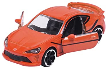 Majorette – Premium Cars – 1 von 18 zufälligen Spielzeugautos (7,5 cm), mit Sammelkarte, Freilauf, zu öffnende Teile und Federung, kleines Modellauto für Kinder ab 3 Jahren