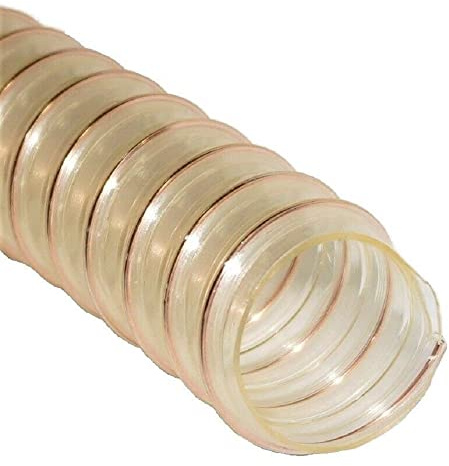 Generisch Absaugschlauch Saug-Druckschlauch PU-Spiralschlauch Absaugung Förderschlauch Standard (schwer, Schlauch Ø innen: Ø50mm)