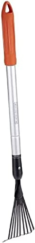 Black+Decker Rechen - Teleskopisch 78-111 cm - Aluminiumstiel und Karbonstahlkopf - Rostfrei