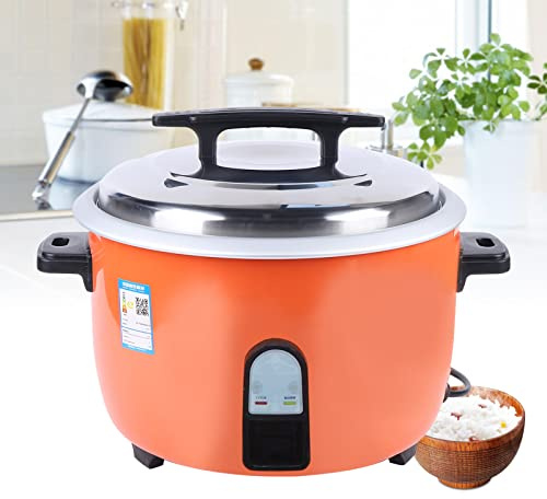 Cuiseur à riz commercial 13 litres 1900 W Auto Cuiseurs – Machine à riz antiadhésive de grande capacité pour restaurant, emporter, pub, hôtel – Conservation de la chaleur – Cuillère à riz incluse