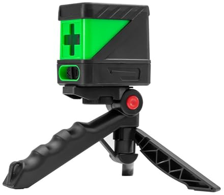 Gecheer Green Self Leveling Laser Level with Tripod, IP54, Alignment Tool for Picture Hanging and DIY Application