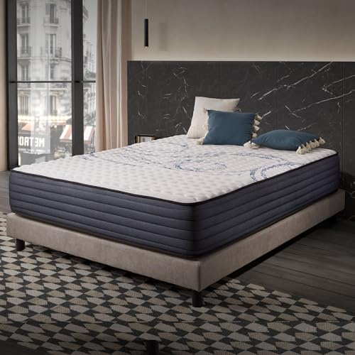 Naturalex - PerfectSleep - Matratze 180x200 cm - Höhe 32 cm | Kaltschaummatratze - 180x200 cm H4 - Matratze 180x200 - Öko-tex Zertifiziert - Latex Blue 7 Zonen