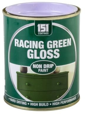 SDMAX Racing Green Non-Drip Paint, Durable And Gloss Finish, Vibrant Colour, Hard Drying, Non-Cracking, Easy To Use, Long Lasting Performance, Interior And Exterior Use, 300ml (1pcs)