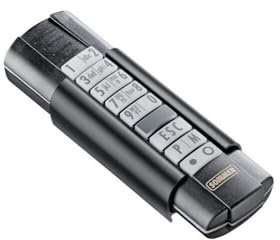 Sommer 12-Befehl-Handsender Telecody+, Schwarz/Schwarz / S1021200039