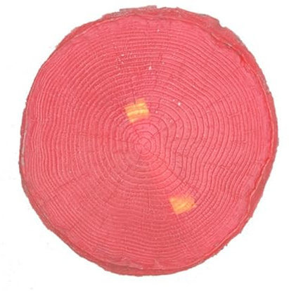CXGFRGH Stampi per calcestruzzo, Tappetino for Cemento Stampato Effetto Legno in Poliuretano, Diametro 45 cm / 18 Pollici, Stampo Decorativo Rotondo for Cemento(1 Pc)