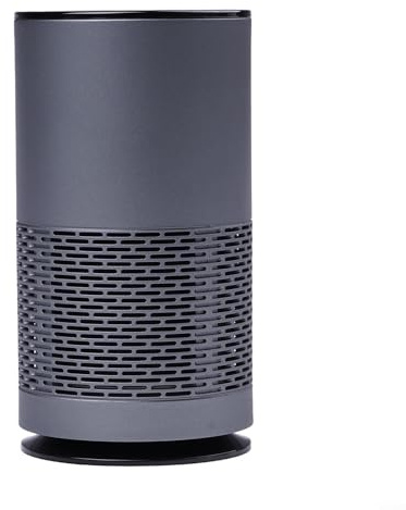 Purificador de aire de aniones USB portátil para coche, hogar, dormitorio, limpiador compacto y silencioso de iones negativos para eliminación de formaldehído, olor a humo, filtro de aire de espacio