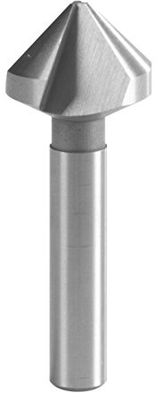TIMCO M2 Grade HSS Countersink - 12.4mm -These engineering quality countersinks drill a precise recess to allow a fastener head to sit flush in alloy and non-alloy metals - 1 pc