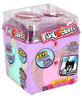 Funlockets, Boite à Secrets avec Charms 3D (modèle aléatoire), jouet fille, escape game, surprises, bijoux, rose, 4 ans