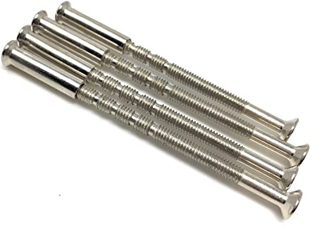 SRB M4-Tür Garnitur Griff Drücker Hülsen-Schraube Rosette 35-60 4 Stück
