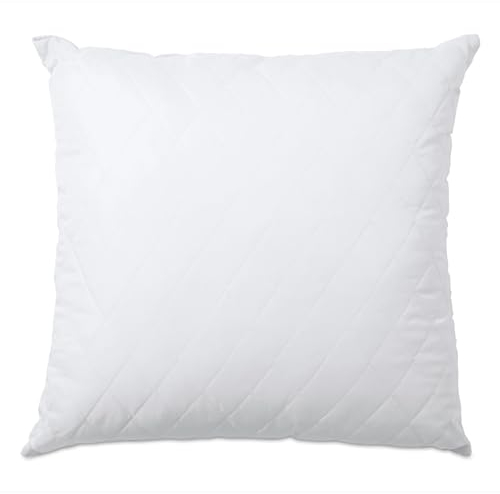 Amazinggirl Kopfkissen 80x80 cm - Kissen Allergiker Schlafkissen Polster Pillow Made in EU und Pillows for Sleeping 80 x 80 Bett Kissens für Schlafen Oeko-Tex Weiß