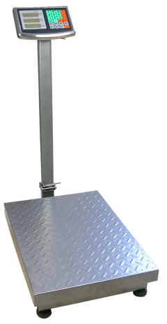 Báscula de Plataforma para Almacén, Capacidad de Carga de hasta 500 kg, Pantallas LCD, Precisión de +/- 200 g, Dimensiones de la Plataforma 60 x 45 cm, Operación Inalámbrica, HDWR wagPRO-P500