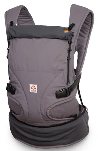 Basic Slim Babytrage | Fullbuckle | 50/56-98 cm (Moonscape)