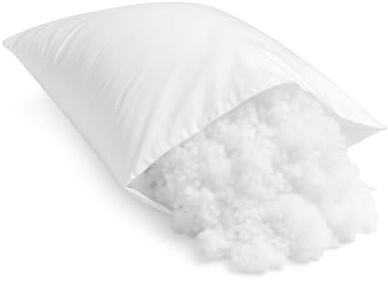 All4All Faserbällchen - Faserkügelchen – Kissenfüllung – Füllmaterial PES – Öko-Tex Standard 100 – Polsterfüllung für Kissen, Sitzsäcke, Kuscheltiere – 1,2,4,5,10 kg (10kg)