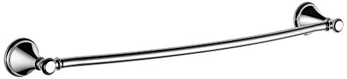 DELTA FAUCET 79724 Cassidy 24-in Wall Mount Towel Bar Bath Hardware Accessory in Polished Chrome