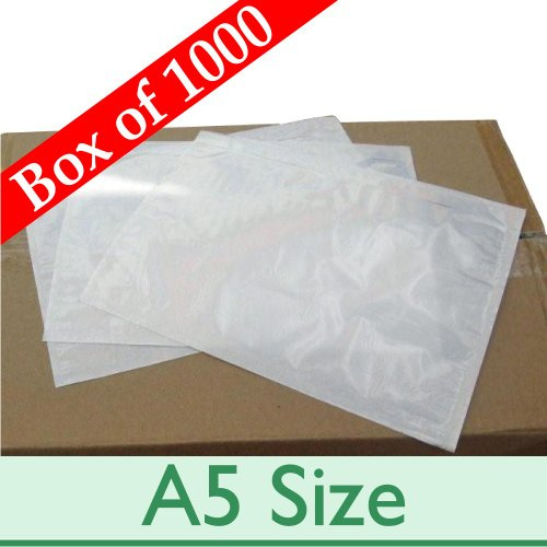 Dokumententaschen, A5, selbstklebend, 225 mm x 160 mm, 1000 Stück