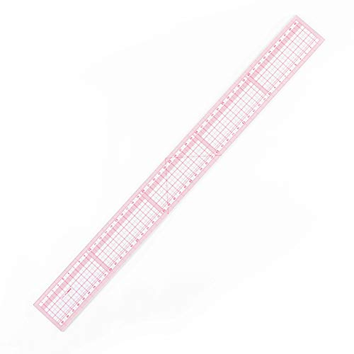 DIHAN #3002 Multifunktionales Kleidungslineal für Modedesign, Nählineal, Quilt-Lineal, 50 cm