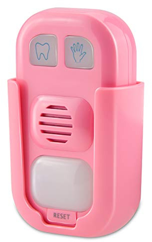 BIGMONAT Hand Washing and Musical Teeth Brushing Timer for Kids, Boy and Girl, Stick on Bathroom Timer for Children Training Coach, AAA Battery Operated, 12 Songs, Sound Volume Adjustable
