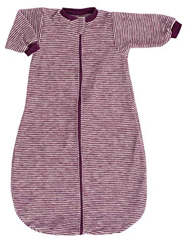Lilano, Schlafstrampler Schlafsack Mit Arm, 100% Wollfrottee Flausch (kbT)
