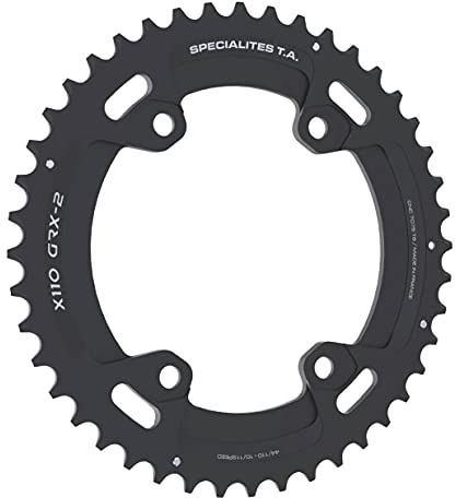 Spécialités TA X80 GRX-2 Gravel 10/11/12 Gang Kettenblatt, schwarz, außen, 48t