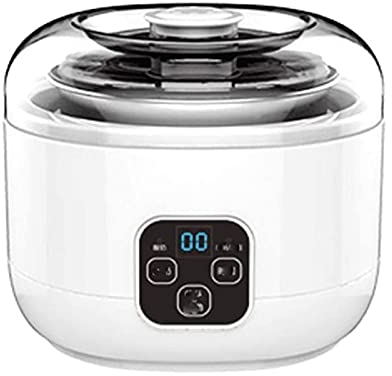 HMTE Yogurt Maker, Yogurt Casero Multifuncional Eléctrico Totalmente Automático Natto Pequeño Yogurt Maker Fácil Eléctrico Automático Machi