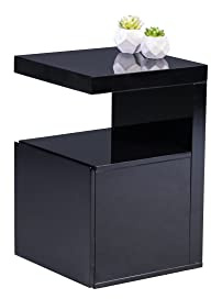 M2 Kollektion Beistelltisch Pam in schwarz, B/H/T = 40x60x40cm