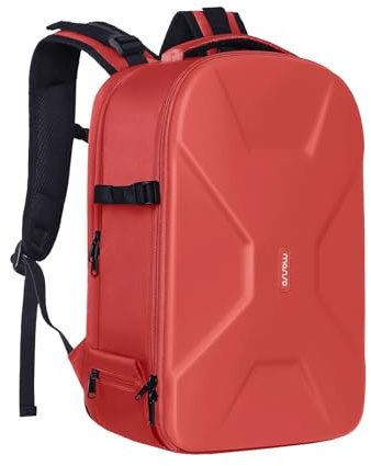 MOSISO Camera Bag,Waterproof Hard Photography Camera Backpack | Professional DSLR SLR Mirrorless Camera Bag with Tripod Holder&15-16 inch Laptop Compartment Compatible with Canon/Nikon/Sony