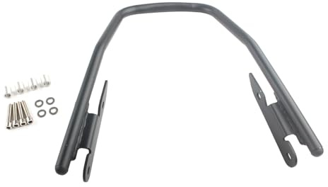 FINMOKAL Barre di sostegno posteriori per passeggero per moto, in acciaio, guida per sedile posteriore compatibile con Trident 660 2021-2022