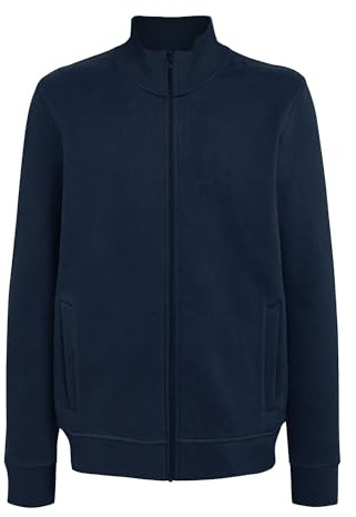 Niscioma Felpa Leggera con Chiusura Integrale a Zip - Abbigliamento Sportivo da Uomo - Giacca Leggera in Cotone per Outdoor, Corsa, Escursionismo - Stile Casual e Comodo