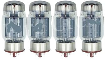UIHMSWYAL KT88 Röhrenersatz 6550 KT120 EL34 KT66 KT77 KT100 WEKT88 HiFi Audio-Röhrenverstärker DIY(4pcs Matched Quad)