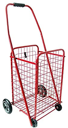 XCSZWTY Carro de Compras Plegable Carro de Compras Plegable con Rueda giratoria Carro utilitario portátil con Marco de Aluminio Carro de Compras para comestibles Carro de comestibles