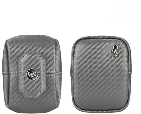 Royal Bagger Portamonete in Fibra di Carbonio per gli Uomini, Portafoglio Minimalista Sottile RFID, Porta Carte Leggero di grande Capacità e Portamonete 4603 (Kaki profondo)
