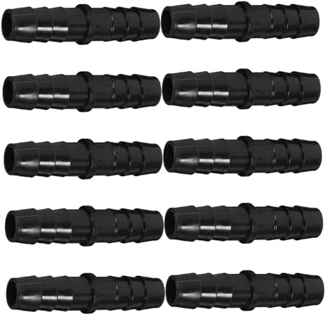 SOIMISS 10 pezzi Connettori per Tubo da Raccordi Barb per Impianti Idraulici e Pompe Acqua Adattatori Portagomma Resistenti per Irrigazione e Riparazioni