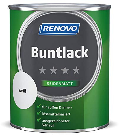 EM Seidenmattlack 0095 weiß 750 ml