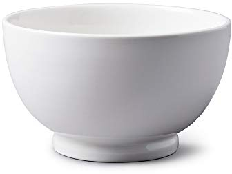 WM Bartleet & Sons 1750 T202 Traditional Porcelain Individual Soup, Cereal, Rice, Noodle, Salad Bowl, 14cm – White