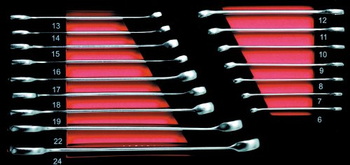 Projahn ProForm Einlage leer für 16 Gabelringschlüssel 5999-01E