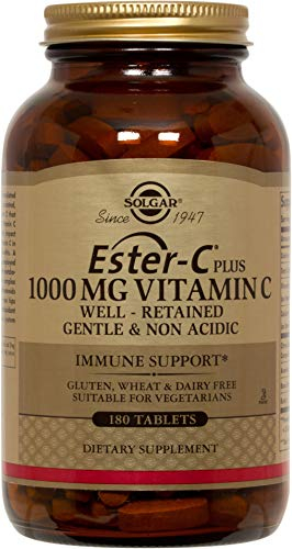 Solgar Ester-c Plus 1000 Mg Vitamin C Tablets, 180